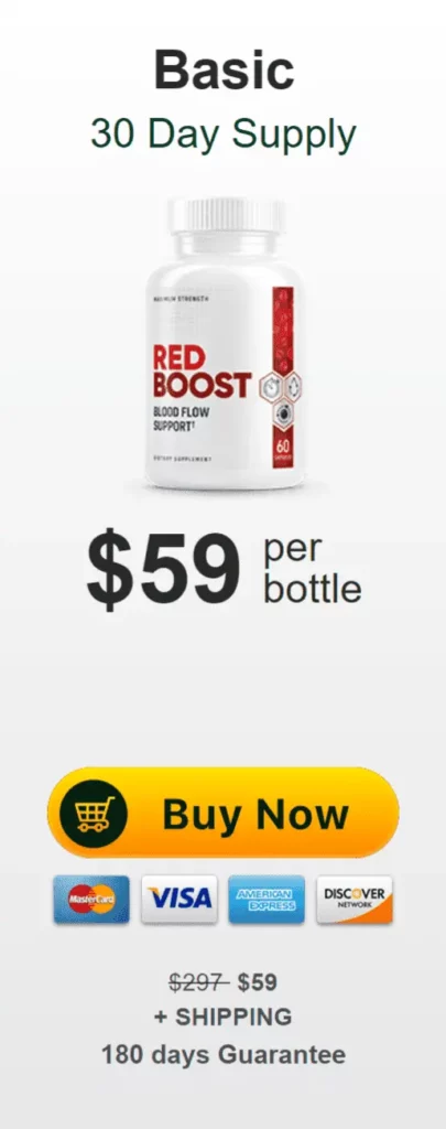 red boost 1 month supply